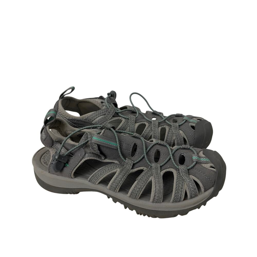 Keen Whisper Sandals Womens Size 11 Gray Teal